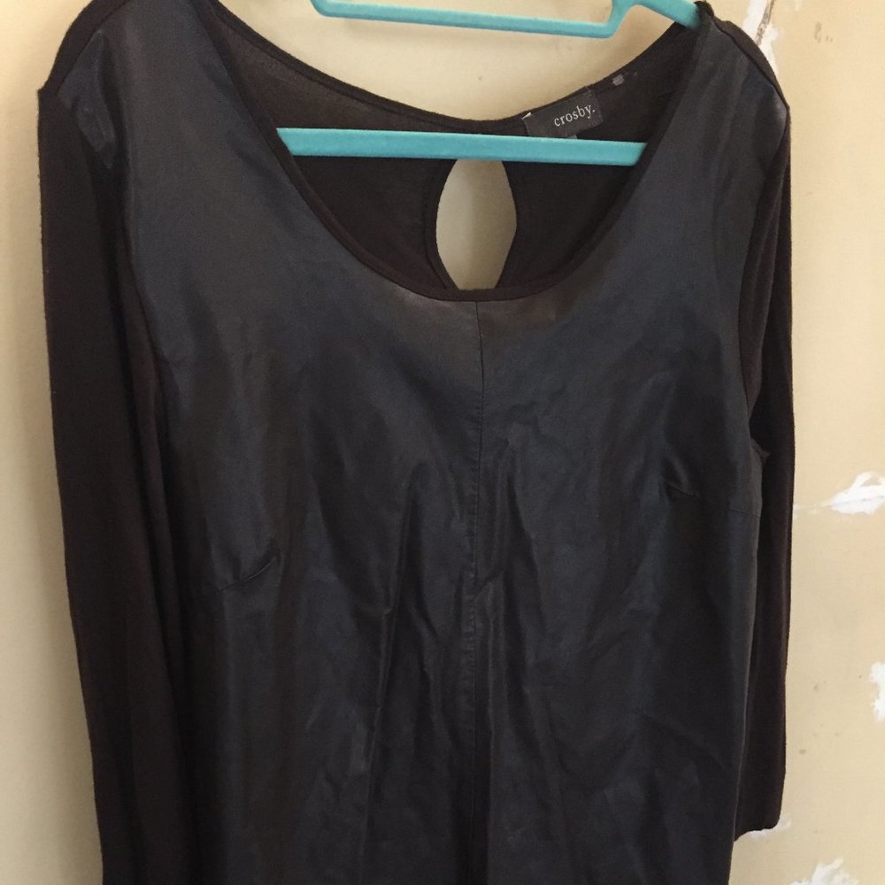 Leather-look pop top